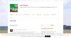 Desktop Screenshot of goeppel.de
